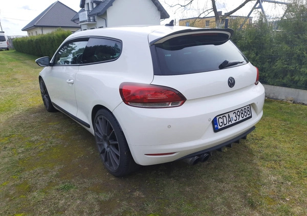 Volkswagen Scirocco cena 29500 przebieg: 222300, rok produkcji 2009 z Rumia małe 106